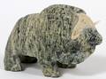 MATTHEW TIKIVIK INUIT STONE MUSKOX KIMMIRUT