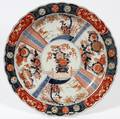 JAPANESE IMARI PORCELAIN CHARGER 19TH C
