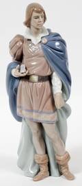LLADRO PORCELAIN FIGURE THE PRINCE