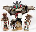 NATIVE AMERICAN KACHINA DOLLS 20TH C FOUR18