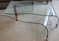 MODERN GLASS COFFEE TABLE