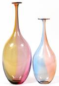 KJELL ENGMAN KOSTA BODA GLASS VASES TWO