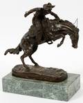 AFTER FREDERICK REMINGTON BRONZE