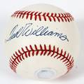 TED WILLIAMS SIGNED OFFICIAL AMERICAN LEAGUE BASEBALL