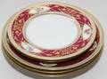 LIMOGES FRENCH HANDPAINTED PORCELAIN PLATES FIVE