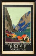AFTER FRANK NEWBOULD COLOR LITHO POSTER C 1923
