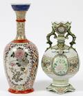JAPANESE PORCELAIN VASES C 1900 TWO