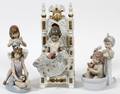 LLADRO PORCELAIN FIGURES OF GIRLS THREE