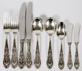 INTERNATIONAL RICHELIEU STERLING FLATWARE 9 PCS