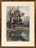 HIROSHI YOSHIDA WOODBLOCK PRINT