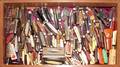 FOLDING POCKET KNIFE COLLECTION APPROX 100 