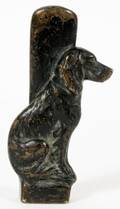 AUSTRIAN BRONZE DOG HANDHELD DOCUMENT