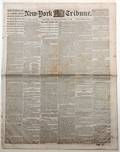 NEW YORK TRIBUNE DECEMBER 27 1862 FRONT PAGE