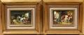 MIGUEL MONTANER EUROPEAN OILS ON BOARD 20TH C PAIR