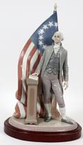 LLADRO PORCELAIN FIGURE GEORGE WASHINGTON H 17