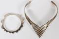 DANISH MODERN STERLING BANGLE BRACELET  COLLAR