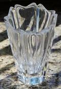 ORREFORS CRYSTAL VASE
