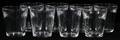 STEUBEN CLEAR CRYSTAL TUMBLERS 8