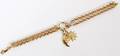 14KT YELLOW GOLD CHARM BRACELET