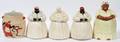 BLACK AMERICANA MAMMY  OTHER COOKIE JARS FIVE