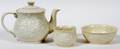 BELLEEK SERENITY PORCELAIN TEAPOT  BOWLS