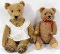SONNEBURG  HERMAN TEDDY BEARS 2 PCS