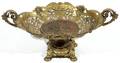 RENAISSANCE REVIVAL STYLE PATINATED METAL COMPOTE