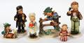 HUMMEL BISQUE FIGURES SIX