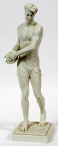 ROSENTHAL FIGURE OF DISCUS THROWER 1939 H 16