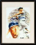 MICKEY MANTLE SIGNED LITHOGRAPH