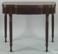 Philadelphia Federal mahogany card table ca 1815