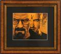 AUTOGRAPHED PHOTOGRAPH BRYAN CRANSTON  AARON PAUL