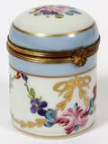 LIMOGES PAINTED PORCELAIN BOX