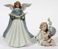 LLADRO ANGEL  BABY W GLOBE 1734