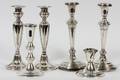 AMERICAN STERLING WEIGHTED CANDLESTICKS SIX