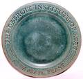 PEWABIC COMMEMORATIVE POTTERY PLATE