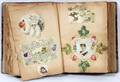 CARTOONS VALENTINE CARDS ETC SCRAPBOOK ALBUM 1903