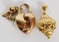 14KT  18KT PENDANTS TWO