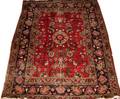 PERSIAN TABRIZ DESIGN WOOL RUG C 1920S