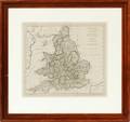 ANTIQUE MAP OF SOUTHERN ENGLAND SAMUEL DUNN