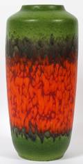 WEST GERMAN ART POTTERY VASE MODERN