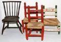 VINTAGE CHILDRENS CHAIRS 4 PIECES