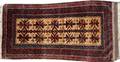 BALUCH BALISHT HAND WOVEN PILLOW FACE LATE 19TH C