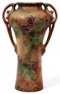 JAPANESE EARTHENWARE VASE EARLY 20TH C