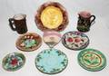 ENGLISH FRENCH  OTHER MAJOLICA TABLEWARE