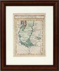 MAP OF SOUTH AMERICA C 1760 JACQUESNICOLAS BELLIN