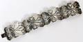 MEXICAN PIERCED WIDE STERLING BRACELET