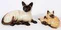 ROYAL DOULTON  BESWICK CHINA CATS 2 PIECES