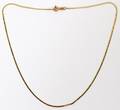 14KT YELLOW GOLD SERPENTINE NECKLACE L 16