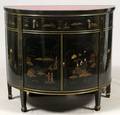 CHINOISERIE DECORATED COMMODE C 1940